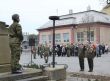 Príslušníci prvej brigády na oslavách oslobodenia miest Topoľčany a Partizánske