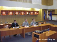 Pracovn� n�v�teva predstavite�ov �radu pridelencov obrany USA v Pre�ove.