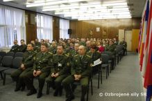 Slvnostn nstup Velitestva pozemnch sl OS SR