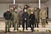 Návšteva vojenského diplomatického zboru v posádke Rožňava