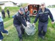 Hasiči z vrtuľníkového krídla cvičili na Laborci