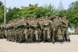 Slávnostný nástup pri príležitosti 25.výročia redislokácie plrb 
