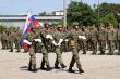 Slávnostný nástup pri príležitosti 25.výročia redislokácie plrb 