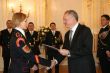 Novoročné prijatie príslušníkov ČS PSR u prezidenta SR