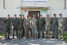 Návšteva príslušníkov Indiana National Guard