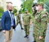 Topoľčianska brigáda privítala ministra obrany Jaroslava Naďa