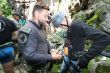Chovanci Centra pre deti a rodiny medzi vojenskými policajtmi