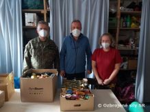 Zbierka potrav�n pre Charitu v Martine